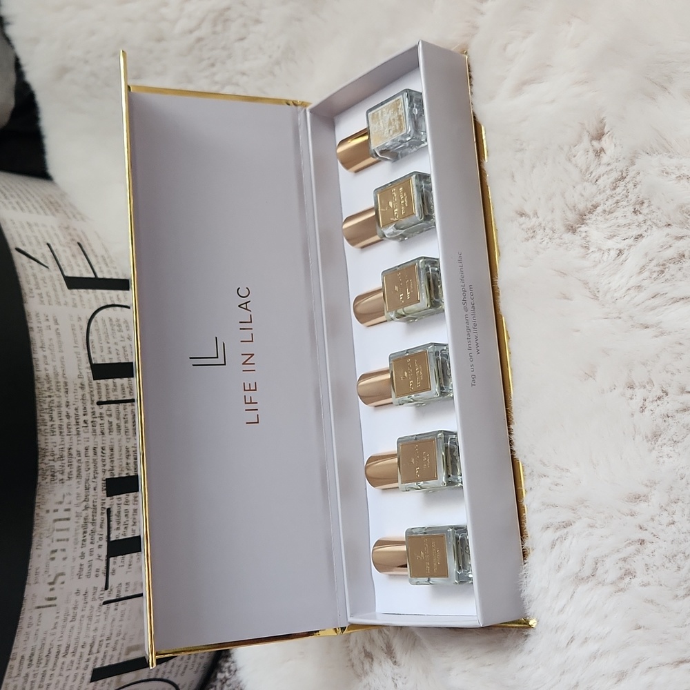 Life in Lilac scent sampler